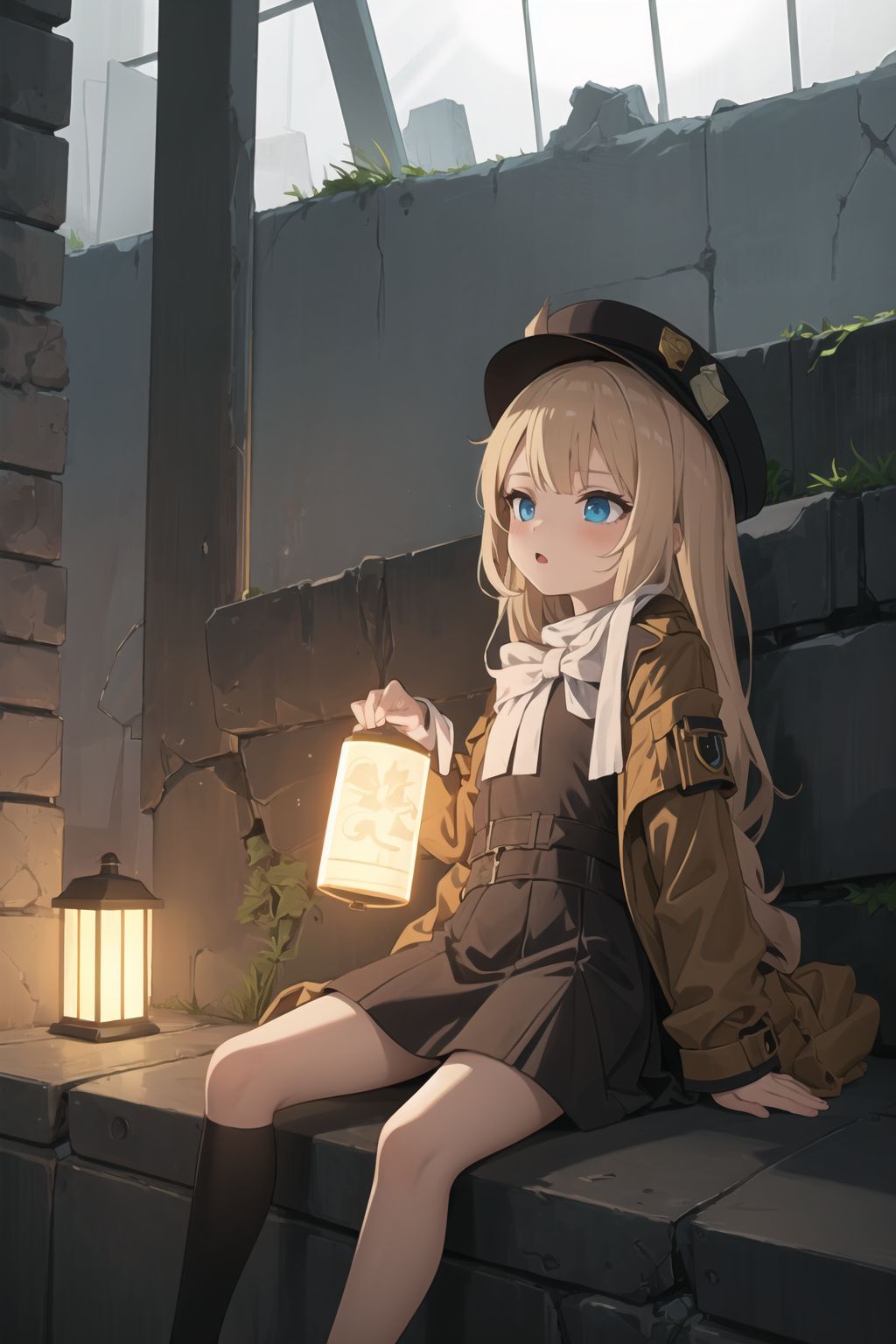 00090-2833373978-masterpiece, best quality,1girl,ruins,flashlight, exploration,hat.jpg